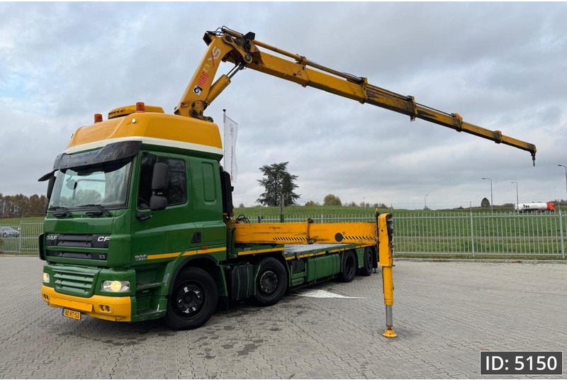 DAF CF 85.410 SC, Euro 5, 8x2 / Hiab 422 EP5 + Radio / 5x extendable - 起重车:图1 DAF CF 85.410 SC, Euro 5, 8x2 / Hiab 422 EP5 + Radio / 5x extendable - 起重车:图1