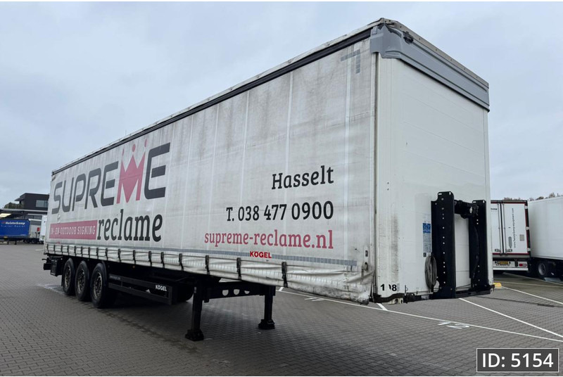 Kögel S24 / Disk brakes / Alu planks - 侧帘半拖车:图4 Kögel S24 / Disk brakes / Alu planks - 侧帘半拖车:图4