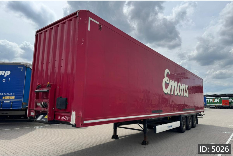 Krone SD / Disk brakes / Double stock - 封闭厢式半拖车:图1 Krone SD / Disk brakes / Double stock - 封闭厢式半拖车:图1