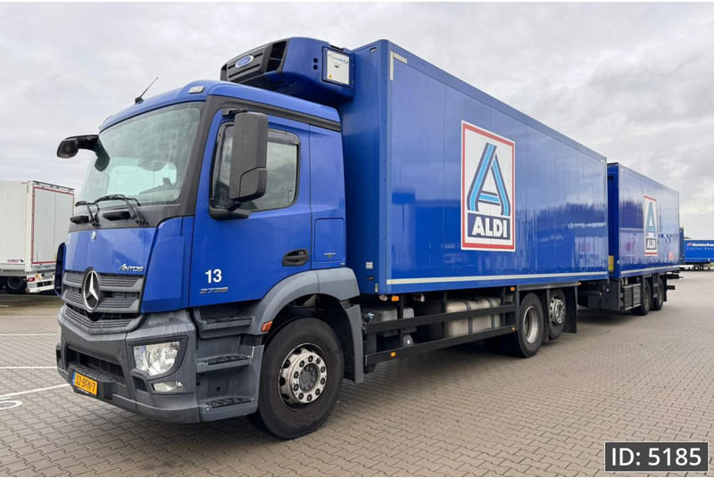 Mercedes-Benz Antos 2736 Day Cab, Euro 6, + Schmitz / Durchladbar / Carrier / 92m3 - 冷藏车:图1 Mercedes-Benz Antos 2736 Day Cab, Euro 6, + Schmitz / Durchladbar / Carrier / 92m3 - 冷藏车:图1