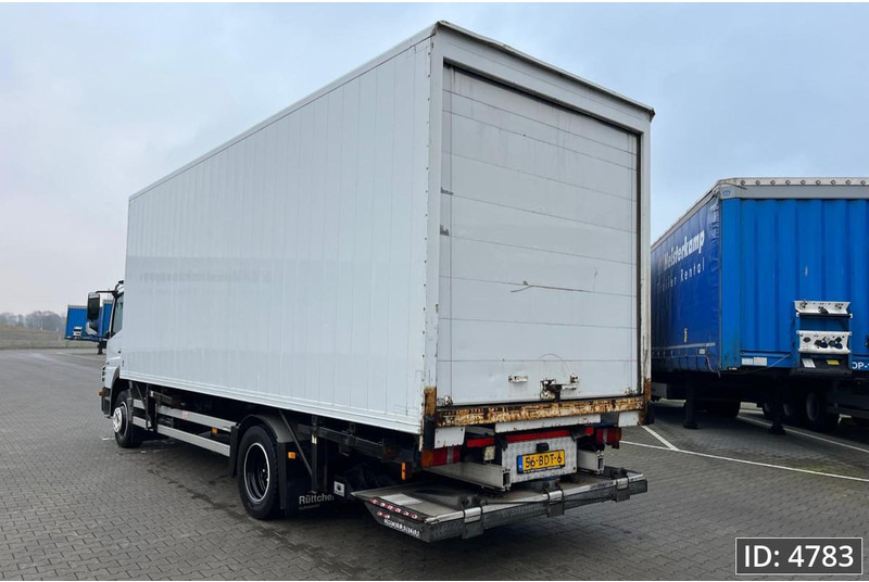 Mercedes-Benz Atego 1218 Day Cab, Euro 5, BDF / EPS automatic / standklima / DHOLLANDIA 2000KG - 集装箱运输车/ 可拆卸车身的卡车:图2 Mercedes-Benz Atego 1218 Day Cab, Euro 5, BDF / EPS automatic / standklima / DHOLLANDIA 2000KG - 集装箱运输车/ 可拆卸车身的卡车:图2