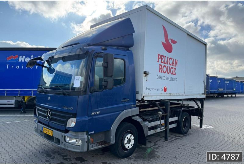Mercedes-Benz Atego 816 Day Cab, Euro 5, BDF / EPS automatic / standklima / Hydraulic system - 集装箱运输车/ 可拆卸车身的卡车:图2 Mercedes-Benz Atego 816 Day Cab, Euro 5, BDF / EPS automatic / standklima / Hydraulic system - 集装箱运输车/ 可拆卸车身的卡车:图2