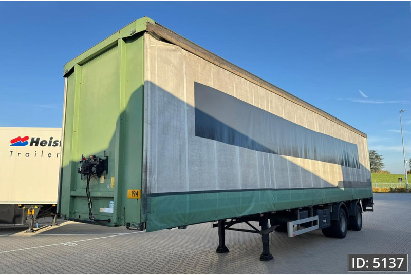 Pacton TBD.2 / DHOLLANDIA 2500kg / Steering axle - 侧帘半拖车:图1 Pacton TBD.2 / DHOLLANDIA 2500kg / Steering axle - 侧帘半拖车:图1