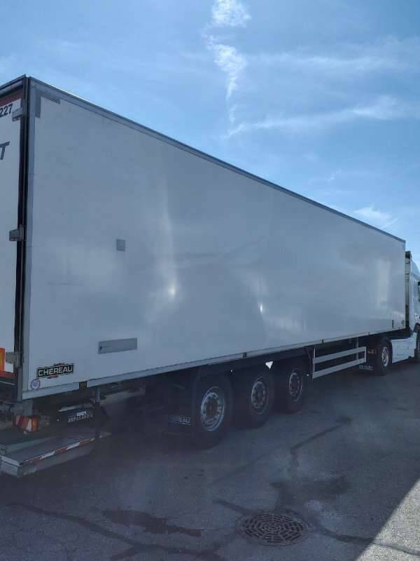 Semi-remorque 3 Essieux FRIGO 38 TONNES HAYON CAISSE CHEREAU GROUPE CARRIER VECTOR 1950 MT - 冷藏半拖车:图4 Semi-remorque 3 Essieux FRIGO 38 TONNES HAYON CAISSE CHEREAU GROUPE CARRIER VECTOR 1950 MT - 冷藏半拖车:图4