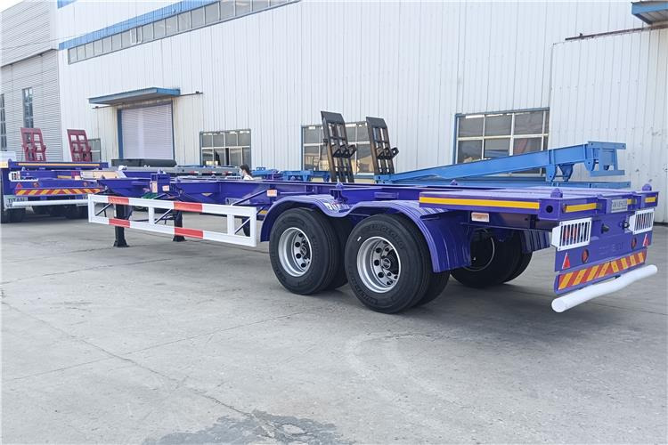 TITABN 2 Axle Gooseneck Container Trailer for Sale In Kenya - 底盘半拖车:图1 TITABN 2 Axle Gooseneck Container Trailer for Sale In Kenya - 底盘半拖车:图1