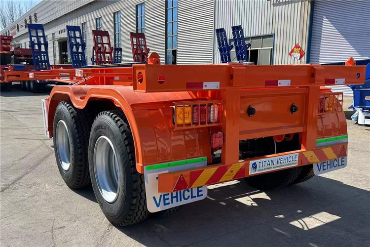 TITAN 2 Axle 20ft Container Chassis Trailer for Sale In Jamaica - 底盘半拖车:图5 TITAN 2 Axle 20ft Container Chassis Trailer for Sale In Jamaica - 底盘半拖车:图5