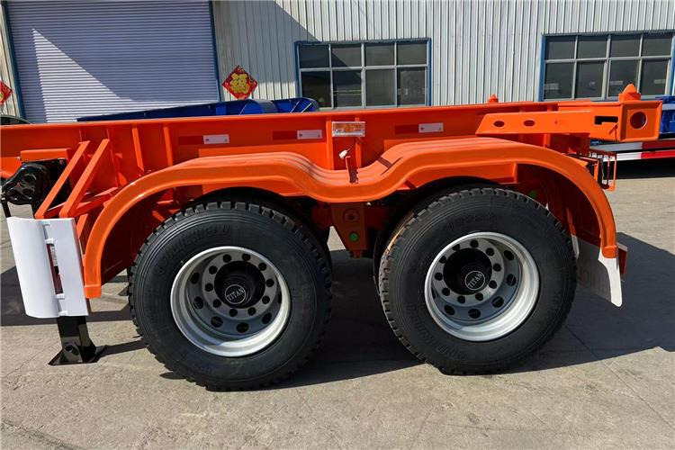 TITAN 2 Axle 20ft Container Chassis Trailer for Sale In Jamaica - 底盘半拖车:图2 TITAN 2 Axle 20ft Container Chassis Trailer for Sale In Jamaica - 底盘半拖车:图2