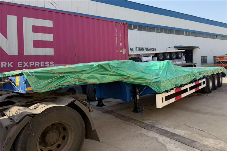 TITAN 3 Axle 80 Ton Low Bed Trailer Price for Sale In Nigeria - 低装载半拖车:图4 TITAN 3 Axle 80 Ton Low Bed Trailer Price for Sale In Nigeria - 低装载半拖车:图4