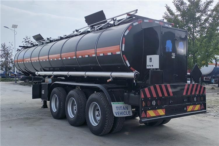 TITAN 3 Axle Asphalt Tank Semi Trailer for Sale In Nigeria - 液罐半拖车:图2 TITAN 3 Axle Asphalt Tank Semi Trailer for Sale In Nigeria - 液罐半拖车:图2