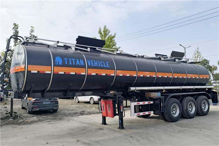 TITAN 3 Axle Asphalt Tank Semi Trailer for Sale In Nigeria - 液罐半拖车:图1 TITAN 3 Axle Asphalt Tank Semi Trailer for Sale In Nigeria - 液罐半拖车:图1