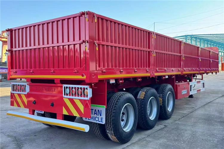 TITAN 3 Axle Drop Side Trailer for Sale In Zimbabwe - 栏板式/ 平板半拖车:图1 TITAN 3 Axle Drop Side Trailer for Sale In Zimbabwe - 栏板式/ 平板半拖车:图1