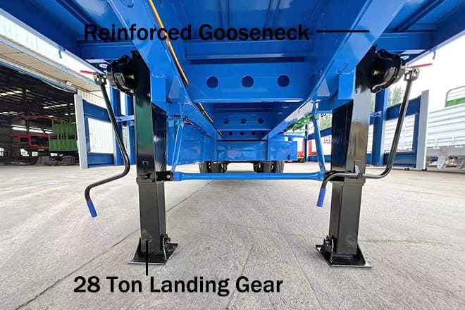 TITAN 3 Axle Flatbed Semi Trailer Manufacturers for Sale in Ghana - 栏板式/ 平板半拖车:图4 TITAN 3 Axle Flatbed Semi Trailer Manufacturers for Sale in Ghana - 栏板式/ 平板半拖车:图4