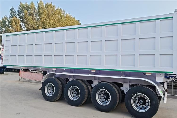 TITAN 4 Axle 80 Ton Dump Semi Trailer for Sale In Cameroon - 翻斗半拖车:图2 TITAN 4 Axle 80 Ton Dump Semi Trailer for Sale In Cameroon - 翻斗半拖车:图2