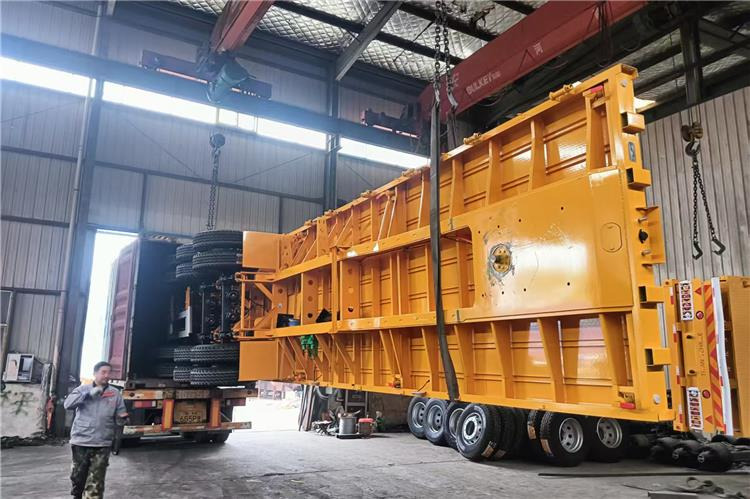 TITAN 4 Axle Flatbed Trailer for Sale Price In Senegal - 栏板式/ 平板半拖车:图4 TITAN 4 Axle Flatbed Trailer for Sale Price In Senegal - 栏板式/ 平板半拖车:图4