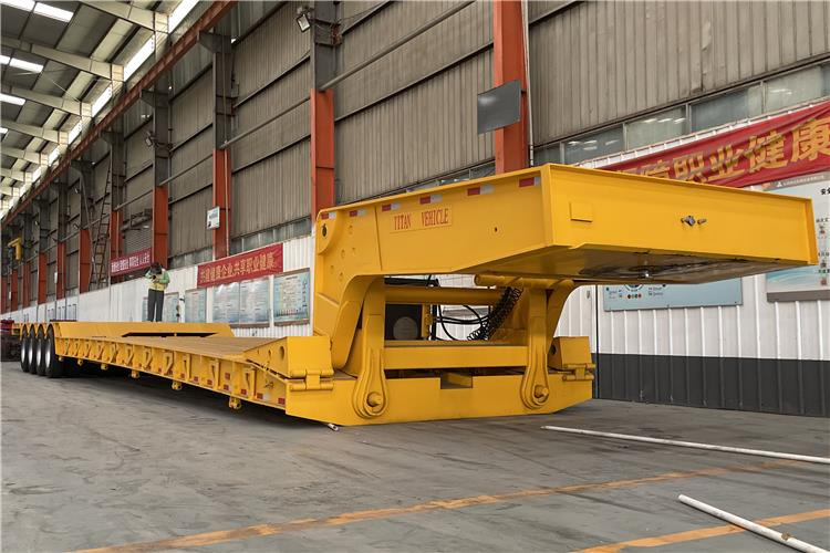 TITAN 4 Line 8 Axle Removable Gooseneck Trailer for Sale In Nigeria Lagos - 低装载半拖车:图1 TITAN 4 Line 8 Axle Removable Gooseneck Trailer for Sale In Nigeria Lagos - 低装载半拖车:图1