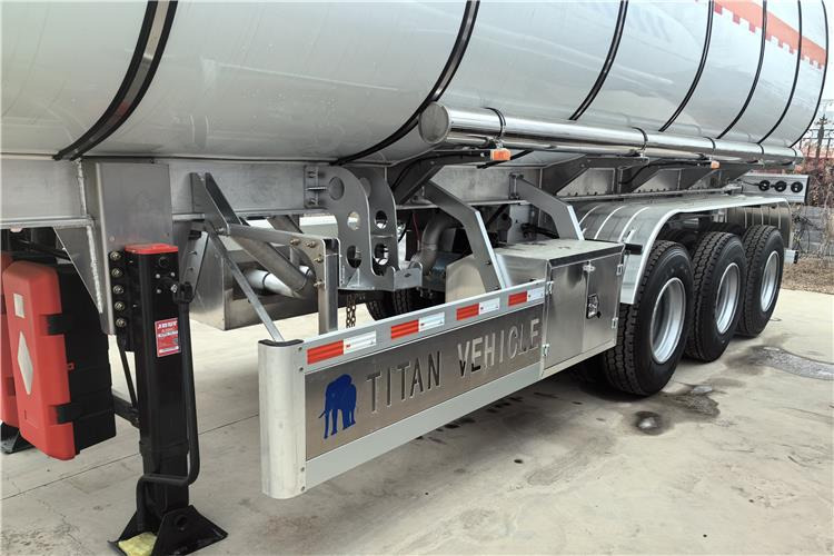 TITAN 42000 L Aluminum Tanker Trailer for Sale In Costa Rica - 液罐半拖车:图2 TITAN 42000 L Aluminum Tanker Trailer for Sale In Costa Rica - 液罐半拖车:图2