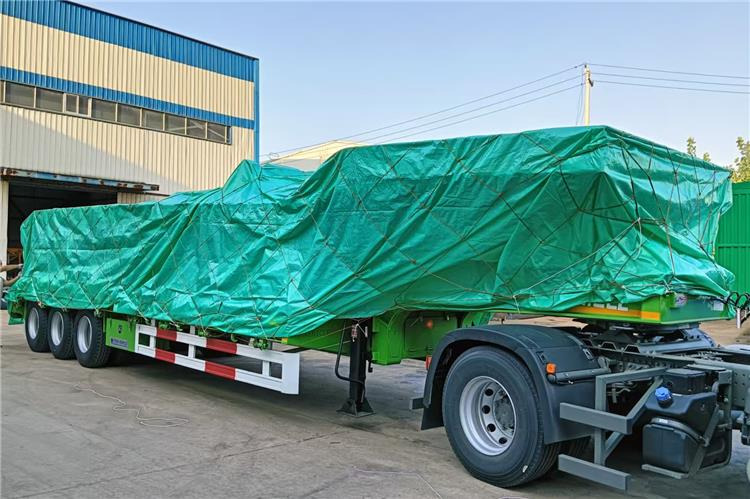 TITAN 80 Ton Equal Width Low Bed Truck Trailer for Sale In Ghana - 低装载半拖车:图4 TITAN 80 Ton Equal Width Low Bed Truck Trailer for Sale In Ghana - 低装载半拖车:图4