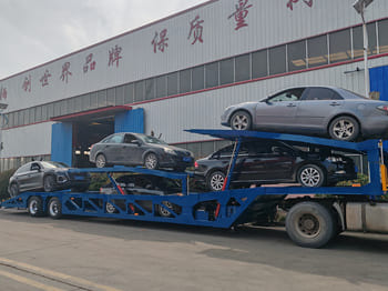 TITAN Car Hauler Trailer for Sale in Sierra Leone - 自动转运半拖车:图3 TITAN Car Hauler Trailer for Sale in Sierra Leone - 自动转运半拖车:图3