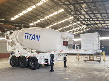 TITAN Cement Mixer Trailer for Sale in Congo - 半挂车:图1 TITAN Cement Mixer Trailer for Sale in Congo - 半挂车:图1