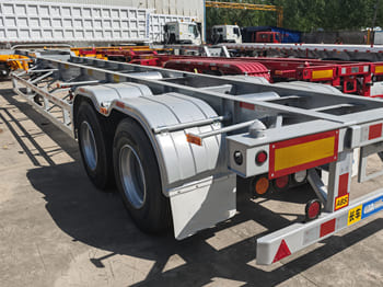 TITAN Container Semi Skeletal Trailer for Sale in Zambia - 底盘半拖车:图1 TITAN Container Semi Skeletal Trailer for Sale in Zambia - 底盘半拖车:图1