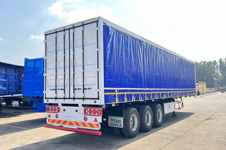 TITAN Curtain Side Trailer for Sale in Saudi Arabia - 侧帘半拖车:图1 TITAN Curtain Side Trailer for Sale in Saudi Arabia - 侧帘半拖车:图1