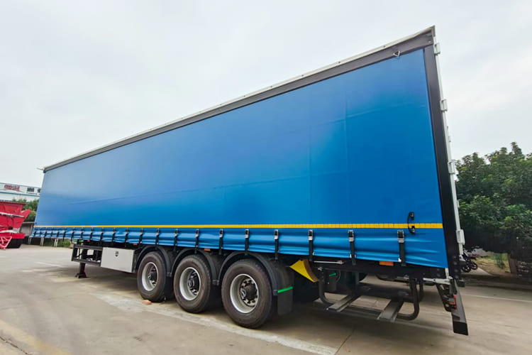 TITAN Curtain Side Trailer for Sale in Tanzania - 侧帘半拖车:图3 TITAN Curtain Side Trailer for Sale in Tanzania - 侧帘半拖车:图3