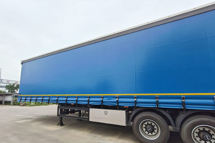 TITAN Curtain Side Trailer for Sale in Tanzania - 侧帘半拖车:图5 TITAN Curtain Side Trailer for Sale in Tanzania - 侧帘半拖车:图5