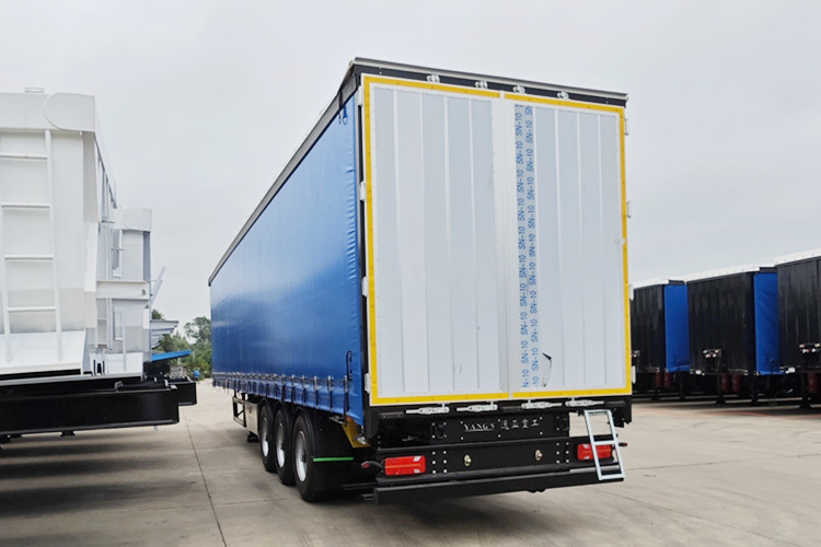 TITAN Curtain Trailer for Sale in Tanzania - 侧帘半拖车:图4 TITAN Curtain Trailer for Sale in Tanzania - 侧帘半拖车:图4