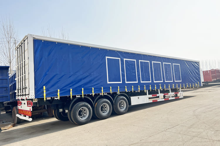 TITAN Curtainsider Trailer for Sale in Zambia - 侧帘半拖车:图1 TITAN Curtainsider Trailer for Sale in Zambia - 侧帘半拖车:图1