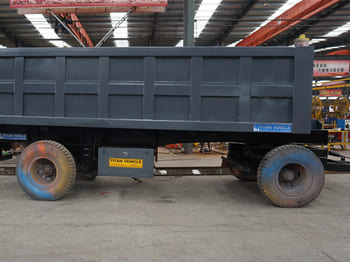 TITAN Dropside Truck Drawbar Trailer for Sale in Ghana - 翻斗拖车:图2 TITAN Dropside Truck Drawbar Trailer for Sale in Ghana - 翻斗拖车:图2