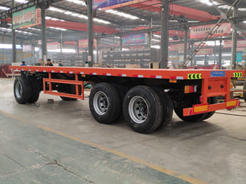 TITAN Flatbed Cargo Full Trailer for Sale in Nigeria - 栏板式/ 平板拖车:图1 TITAN Flatbed Cargo Full Trailer for Sale in Nigeria - 栏板式/ 平板拖车:图1