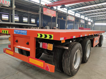 TITAN Flatbed Cargo Full Trailer for Sale in Nigeria - 栏板式/ 平板拖车:图3 TITAN Flatbed Cargo Full Trailer for Sale in Nigeria - 栏板式/ 平板拖车:图3