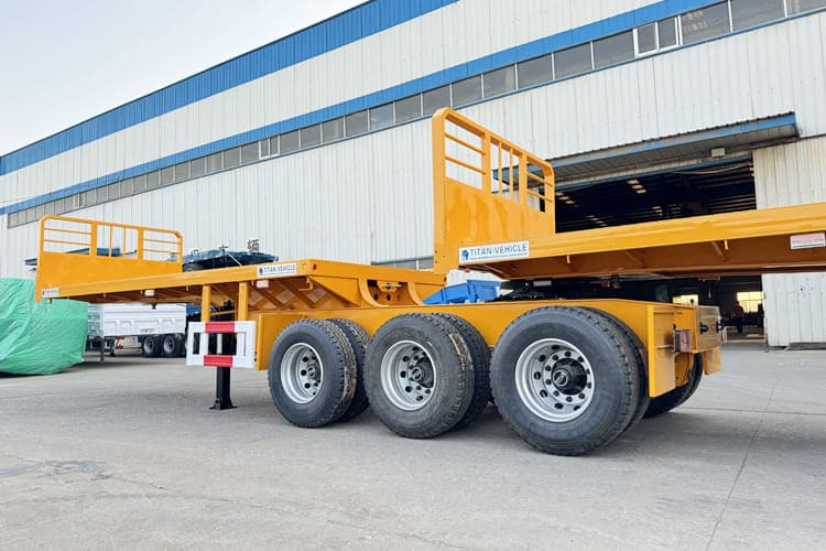 TITAN Flatbed Superlink Trailer for Sale in Zambia - 栏板式/ 平板半拖车:图4 TITAN Flatbed Superlink Trailer for Sale in Zambia - 栏板式/ 平板半拖车:图4