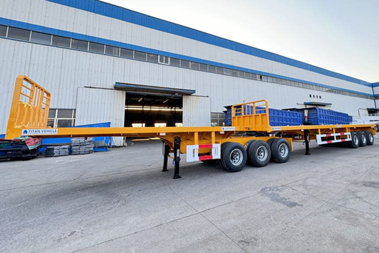 TITAN Flatbed Superlink Trailer for Sale in Zambia - 栏板式/ 平板半拖车:图3 TITAN Flatbed Superlink Trailer for Sale in Zambia - 栏板式/ 平板半拖车:图3