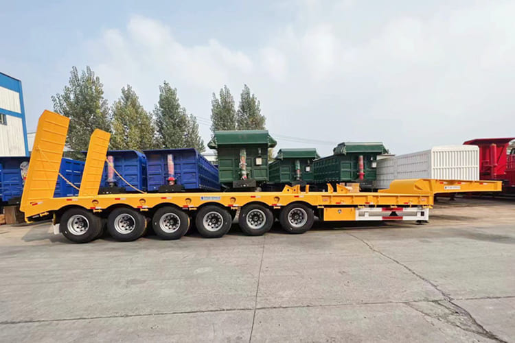 TITAN Hydraulic Low Bed Trailer for Sale in Kenya - 低装载半拖车:图5 TITAN Hydraulic Low Bed Trailer for Sale in Kenya - 低装载半拖车:图5