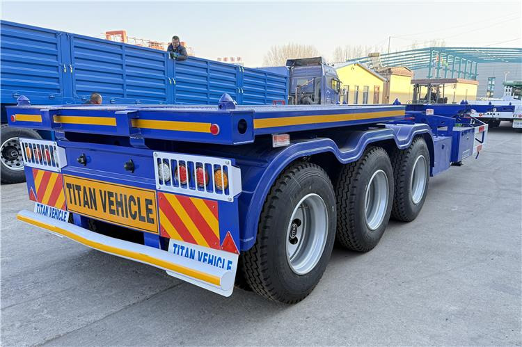 TITAN Sales Promotion 40 feet Container Trailer for Sale In Mexico - 底盘半拖车:图1 TITAN Sales Promotion 40 feet Container Trailer for Sale In Mexico - 底盘半拖车:图1