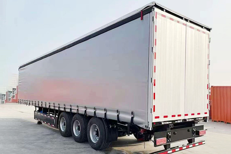 TITAN Side Curtain Trailer for Sale in Congo - 侧帘半拖车:图3 TITAN Side Curtain Trailer for Sale in Congo - 侧帘半拖车:图3