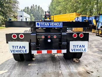 TITAN Tri Axle Chassis Container for Sale in Nigeria - 底盘半拖车:图3 TITAN Tri Axle Chassis Container for Sale in Nigeria - 底盘半拖车:图3