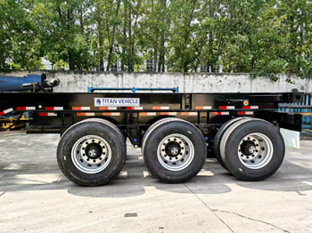 TITAN Tri Axle Chassis Container for Sale in Nigeria - 底盘半拖车:图5 TITAN Tri Axle Chassis Container for Sale in Nigeria - 底盘半拖车:图5