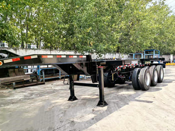 TITAN Tri Axle Chassis Container for Sale in Nigeria - 底盘半拖车:图2 TITAN Tri Axle Chassis Container for Sale in Nigeria - 底盘半拖车:图2
