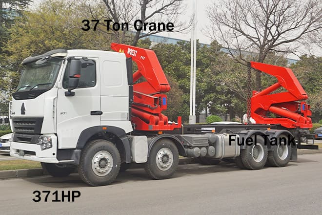 XCMG 37 Ton Side Loader Truck for Sale in Mexico - 集装箱运输车/ 可拆卸车身的卡车:图2 XCMG 37 Ton Side Loader Truck for Sale in Mexico - 集装箱运输车/ 可拆卸车身的卡车:图2