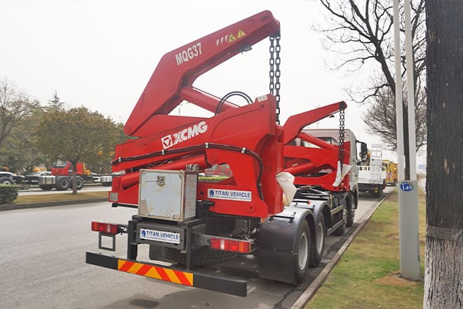 XCMG 37 Ton Side Loader Truck for Sale in Mexico - 集装箱运输车/ 可拆卸车身的卡车:图3 XCMG 37 Ton Side Loader Truck for Sale in Mexico - 集装箱运输车/ 可拆卸车身的卡车:图3