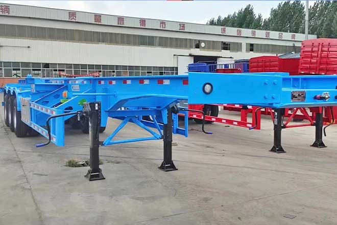 XCMG 40Ft Container Side Loader for Sale in Papua New Guinea - 集装箱运输车/ 可拆卸车身的半拖车:图1 XCMG 40Ft Container Side Loader for Sale in Papua New Guinea - 集装箱运输车/ 可拆卸车身的半拖车:图1
