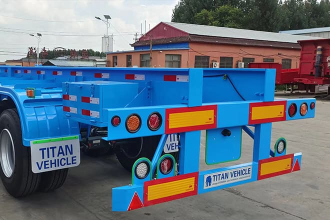 XCMG 40Ft Container Side Loader for Sale in Papua New Guinea - 集装箱运输车/ 可拆卸车身的半拖车:图4 XCMG 40Ft Container Side Loader for Sale in Papua New Guinea - 集装箱运输车/ 可拆卸车身的半拖车:图4