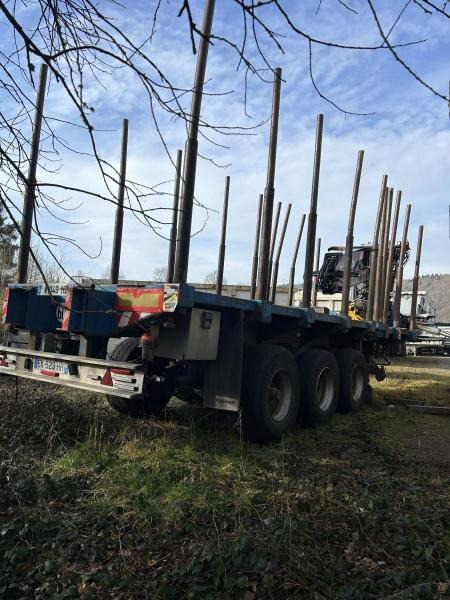 Diebolt grue avec grappin rotatif - 木材运输半挂车:图4 Diebolt grue avec grappin rotatif - 木材运输半挂车:图4