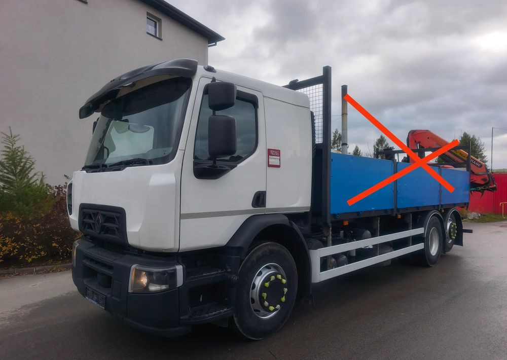 Renault D 26.320 6x2 podwozie do zabudowy - 驾驶室底盘卡车:图1 Renault D 26.320 6x2 podwozie do zabudowy - 驾驶室底盘卡车:图1