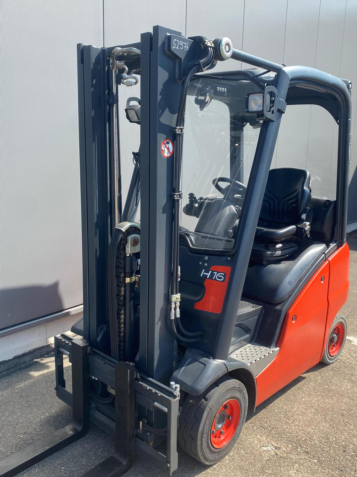 Linde Linde H 16 T - 2.575 h - Seitenschieber - - 液化石油气叉车:图3 Linde Linde H 16 T - 2.575 h - Seitenschieber - - 液化石油气叉车:图3