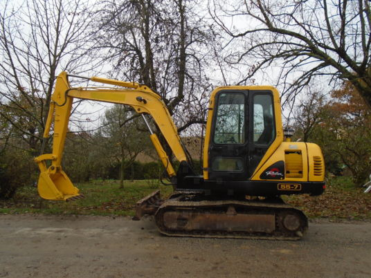 Hyundai R55-7 - 小型挖掘机:图1 Hyundai R55-7 - 小型挖掘机:图1