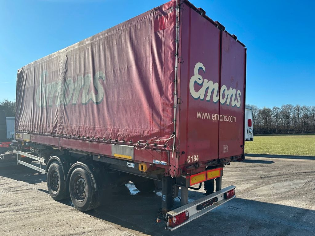 Krone 7,45 Edscha 2x vorhanden - 侧帘拖车:图4 Krone 7,45 Edscha 2x vorhanden - 侧帘拖车:图4