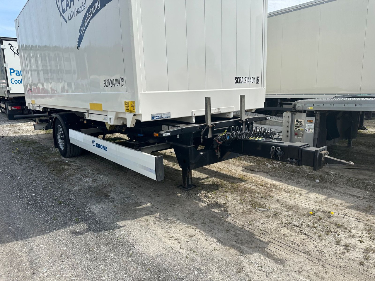 Krone ZE 1 Achs Maxi TÜV neu - 集装箱运输车/ 可拆卸车身的拖车:图2 Krone ZE 1 Achs Maxi TÜV neu - 集装箱运输车/ 可拆卸车身的拖车:图2